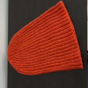Orange Slouchy Beanie